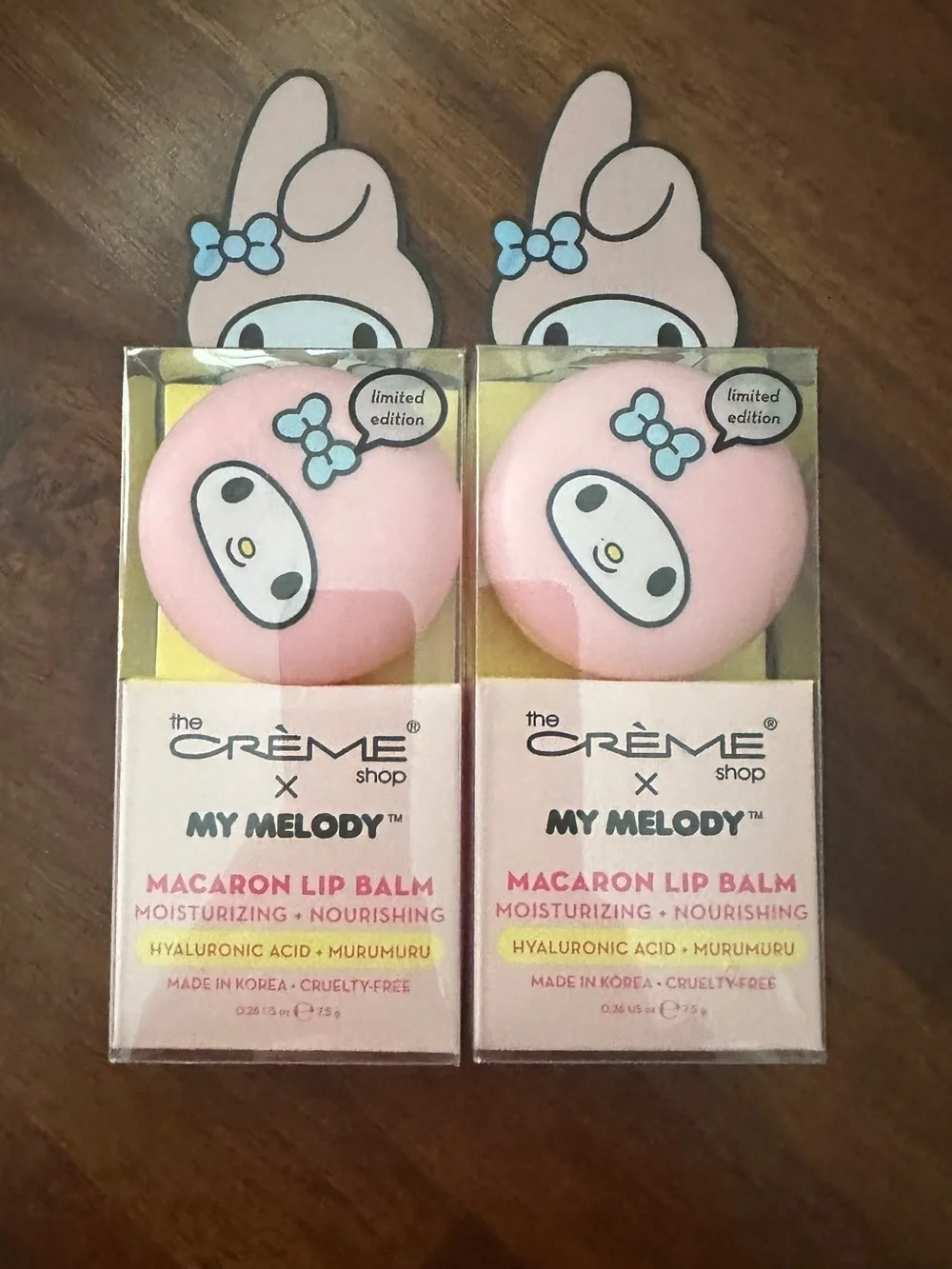 The Crème Shop x My Melody Macaron Lip Balm
